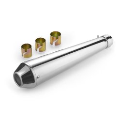 Highway Hawk Megaton Cafe udstdning, sort eller chrom