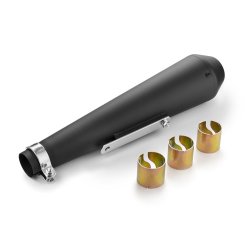 Highway Hawk Megaton Cafe udstdning, sort eller chrom