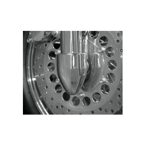 LA Choppers Axle Cover Bullits - Forgaffel cover