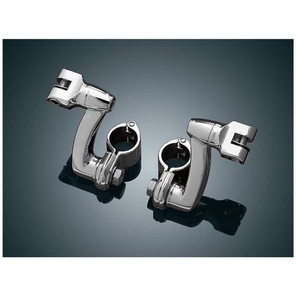 KURYAKYN 4577 Longhorn Offset Fodhviler Clamps 1 1/2 " (38 mm) 