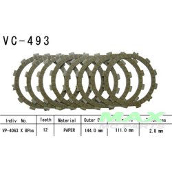 Koblingsplader, Kawasaki, ZX600, ZX636, ZX750, ZX1100, ZX1200