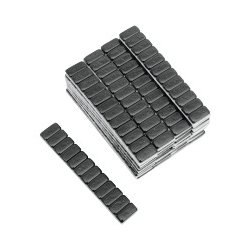 K&L hjul afbalanceringsvgte/klodser 7 gram 36 stk, sort eller slv