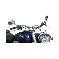 BARON X-bar, styr 1 tomme, chrom