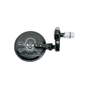 PSR Skull Bar end mirror, styrendespejl