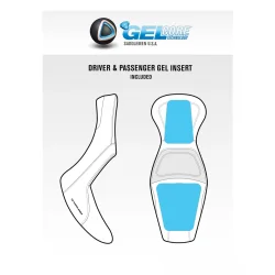 Saddlemen HD Sportster Explorer komfortsde, XL (4,5 gallon) 2004-2020