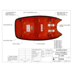 Saddlemen Adventure Track, sde, Suzuki V-Strom, DL650, DL1000