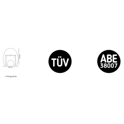 Puig AMERICA III, hj og bred vindskrm, universal