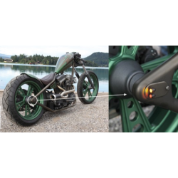 Kellermann Bullet ATTO RB, 2-i-1, Baglygte, ekstremt lille og kraftig baglygte