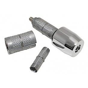 Highsider styrvægte, chrom eller sort, universal