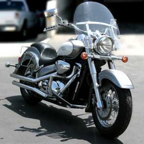 Lindby Customs LINBAR chrom VL800, M800, C800 01-04, 05-13