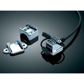Kuryakyn 1688 universal dobbelt USB stik