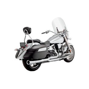 Vance & Hines 25511 Pro Pipe Chrome 2-i-1, XVS1900 Midnight Star