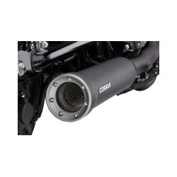 Cobra Slip-On Black, Yamaha Bolt 13-15