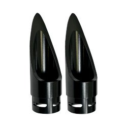 Baron Exhaust Tips, udst&oslash;dnings afslutninger, Black