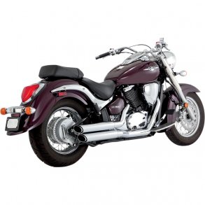 Vance&Hines Twin Slash Staggered, Suzuki C/VL/M/VZ800, 04-