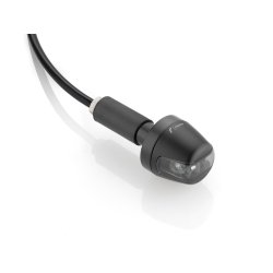 Rizoma FR060 Sguardo MC styrendeblink, chrom eller sort, MC LED blink
