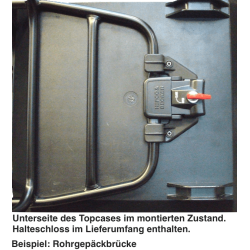 Hepco &amp; Becker Journey 40 topboks sort