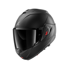 Shark Oxo Modular Hjelm, Dark Shadow, Mat Sort eller Blank Gr