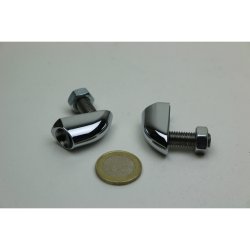 Kodlin, LED Miniblink, 3-i-1, blink, brems, baglys, sort/chrom