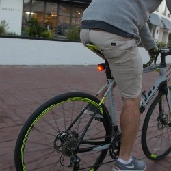 SP LED baglygte, genopladelig