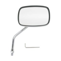 Emgo - Live to Ride - spejl - krom - krom/guld - Metric/Harley