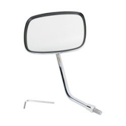 Emgo - Live to Ride - spejl - krom - krom/guld - Metric/Harley