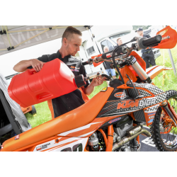 Reservedunk stor 20 liter, hurtigtankning, motorsport og MC