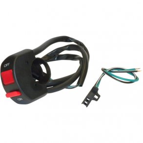 K&S ddmands knap  on-off til 1 tomme styr (25 mm )