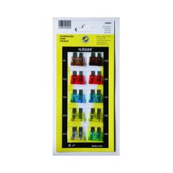 Sikringsst, 10 sikringer, ferie/reparationspakke