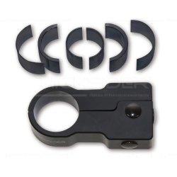 Highsider, Alu, monteringsbeslag, sort elkoseret, kan bruges til extralygter eller instrumenter,