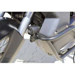 Highsider, Alu, monteringsbeslag, sort elkoseret, kan bruges til extralygter eller instrumenter,