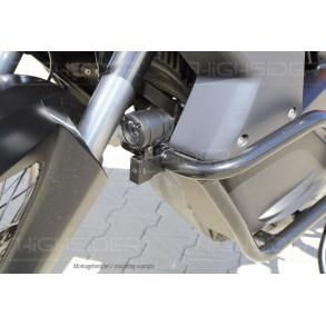 Highsider, Alu, monteringsbeslag, sort elkoseret, kan bruges til extralygter eller instrumenter,