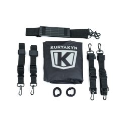 Kuryakyn 5213 Momentum Rambler Roll Bag, black