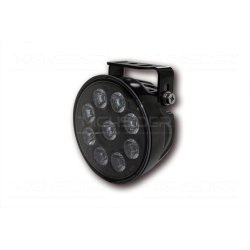 Highsider MC LED fjernlygte, 9 power LED, med universal monteringsbelag