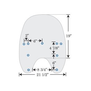 Memphis Shades Vindskrm, HD OEM, ls skrm/glas.
