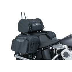 Kuryakyn 5213 Momentum Rambler Roll Bag, black