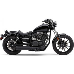 Cobra Slip-On Black, Yamaha Bolt 13-15