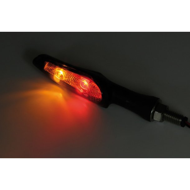Koso Infinity, MC LED 3-i-1, baglygte og blink, e-mrket