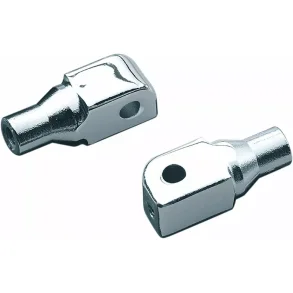 Kuryakyn 8802 Passager Tapered fodhviler Adapters til Hondan og Yamaha (sports cykler)