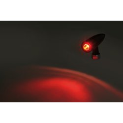 Highsider MONO Bullet LED baglygte chrom eller sort