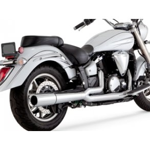 Vance & Hines 25513 Pro Pipe Chrome 2-i-1, XVS1300 inkl. extra dæmper