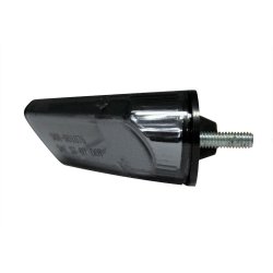 Mini LED Baglygte, Rgfarvet glas, med nummerpladelys.