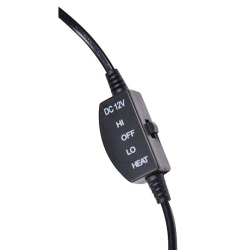 Sdevarme, opvarmet bilsde, varevogn, 12v