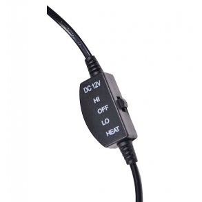 Sdevarme, opvarmet bilsde, varevogn, 12v