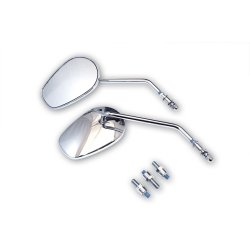 Highsider, Spejlst chrom, HD og Metric, E-mrket