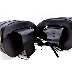 Saddlemen Cruis'n Deluxe Slant Saddlebag Set, sl-over saddeltaskest