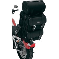 Saddlemen S3200DE SissyBar MC bag expandable, stor MC taske