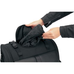 Saddlemen S3200 DeLuxe SissyBar MC bag expandable, stor MC taske
