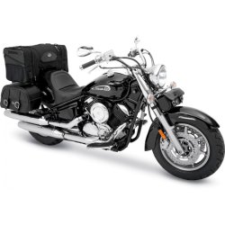 Saddlemen TS3200 DeLuxe Cruiser, stor MC taske, over bagsde