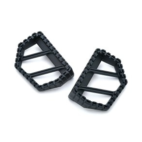 Kuryakyn 3597 Riot Mini FLOORBOARDS, Fodhviler, adaptere fs til H-D, Suzuki, Honda, Yamaha, Kawa